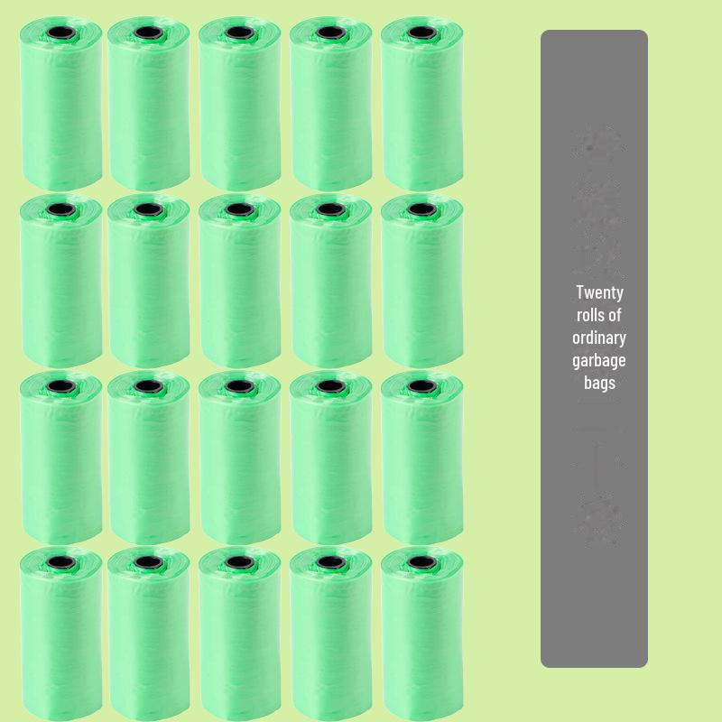 Biodegradable Dog Poop Bags & Dispenser - Thickened Pet Waste Bag Shovel & Cat Litter Solution