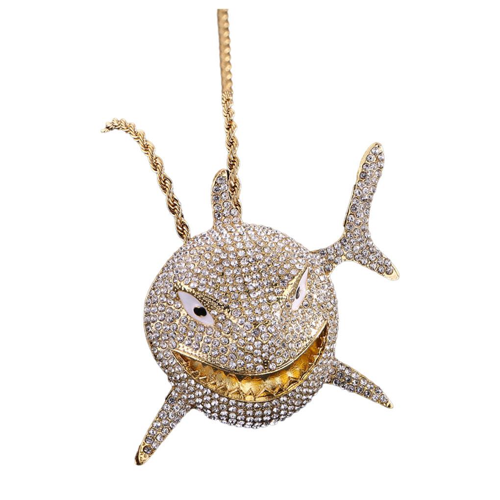 Men S Pendant Necklace Stand Out With Fashionable Shark Pendant Fashion Shark Pendant Necklace