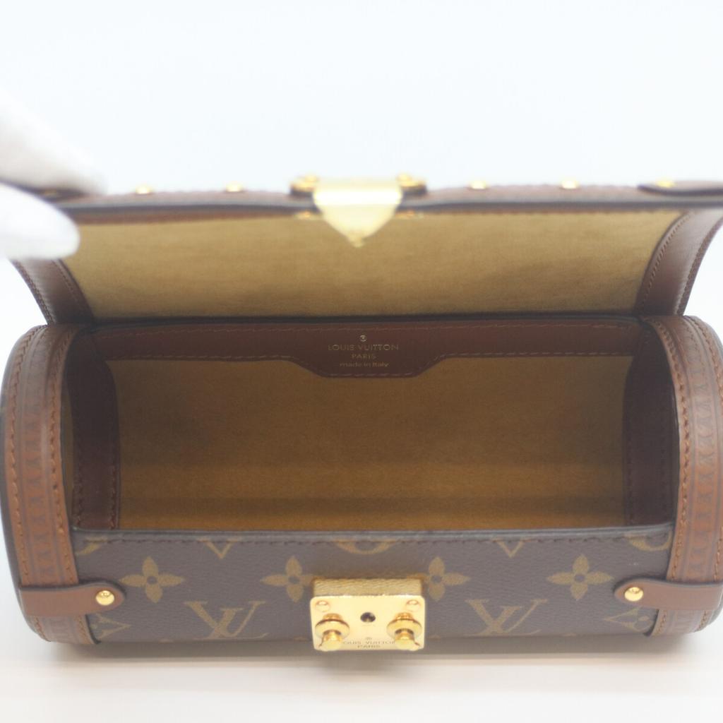 LOUIS VUITTON M57835 Monogram Papillon Trunk Shoulder bag BrownUsed