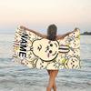 1pc Chiikawa Beach Towel with Custom Name, Beach/Swimming/Bath/Picnic/Camping Towel, Suitable for Seaside Beaches