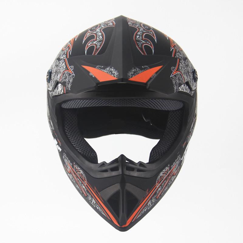 E-commerce Personality Four Seasons Off-road Helmets Men and Women Battery Car Helmets Mountain Bike Full Helmets DH Downhill Pirate Skeleton