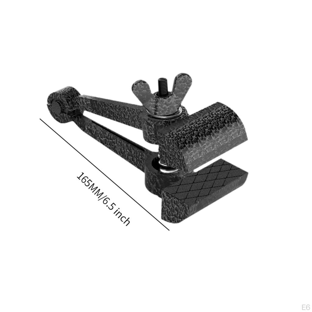 Bench Vise Hand Adjustable Woodworking Tools Black Table Clamp Home Vice for Modeling Drillings