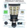WiFi/4G Solar Camera Street Light – 3 Light Modes, Motion Sensor, Remote Control, Triple-Lens IP Camera