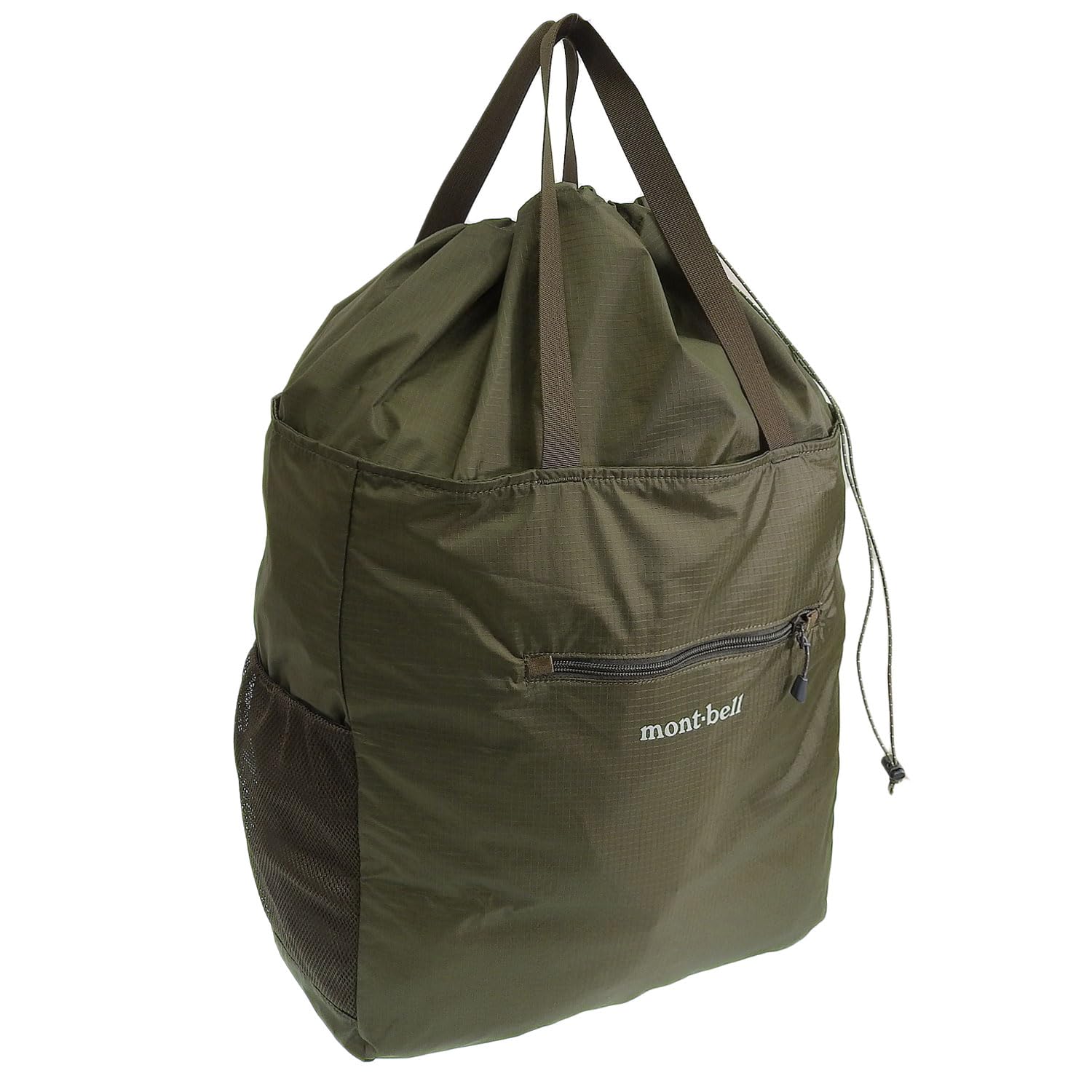 

Bag Tote Bag Eco Bag Dark Green Pocketable Light Tote L 1123974 Compatible with A4 [Montbell] Men s Women s