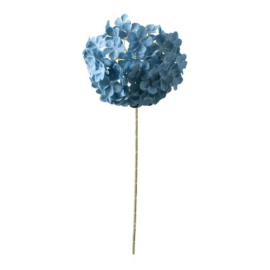 Realistisch wirkende künstliche Hortensie, 68,5 cm (27 Zoll), große Kunsthortensie aus Seide mit langem Stiel, ideal für Vase, Hochzeit, Party, Tischdekoration oder als Tischdekoration für Zuhause.