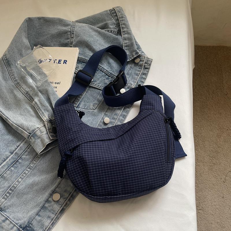 Sac bandoulière de trajet, Sac à bandoulière unique, Cartable d'étudiant, Sac décontracté, Sac en forme de ravioli