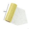 Glitter Tulle Mesh Ribbon 10 Yards Novelty Lightweight Sequined for Clothing