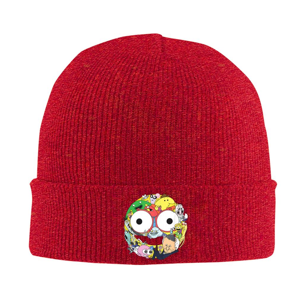 Smiling Friends Beanie Hats Bonnet Hats Men Women Street Outdoor Sport Knit Hat Autumn Winter Design Warm Caps