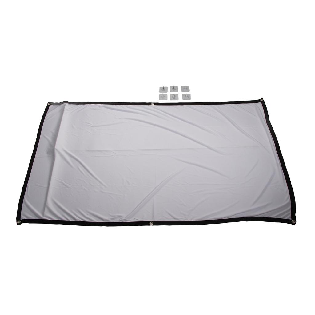 Projection Screen HD Foldable Portable Wrinkle Resistant Projector Movie Screen for Indoor Outdoor