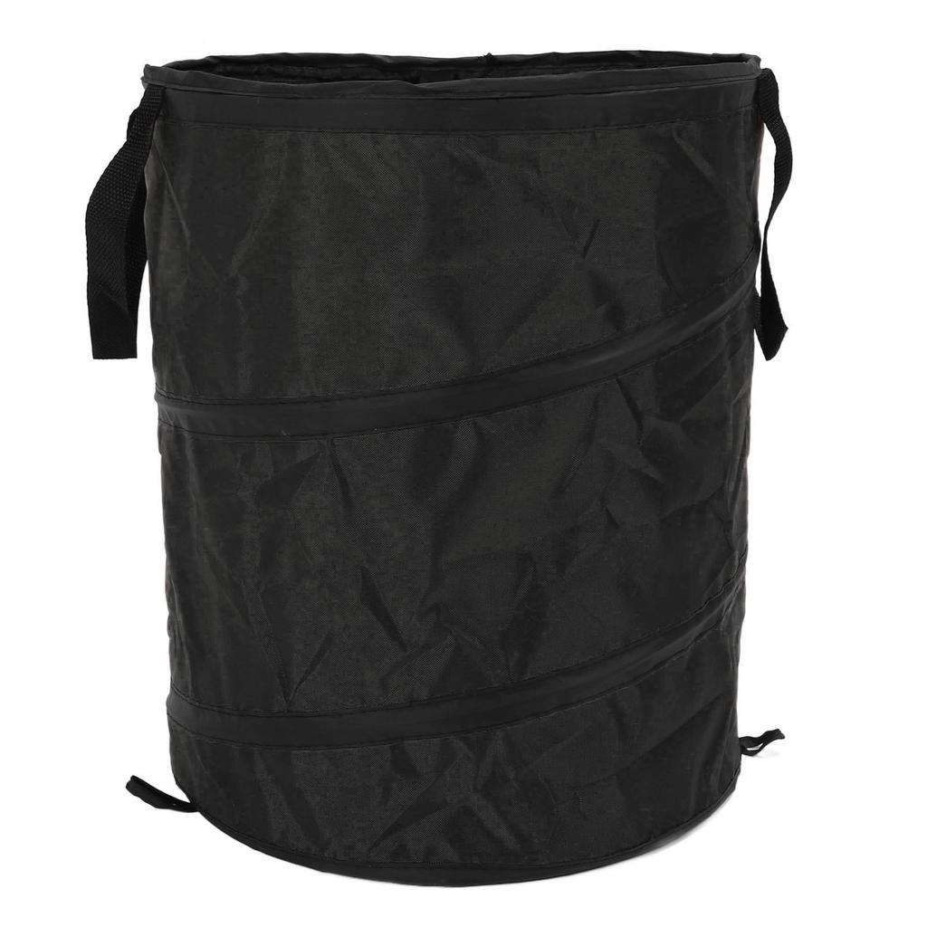 37L Medium Size Camping Trash Can Folding Storage Bin Portable Trash Can for Picnic Camping Outdoor 