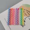 Colorful Small Candle Thread Children's Birthday Candle Atmosphere Spiral Baking Cake Birthday Candle