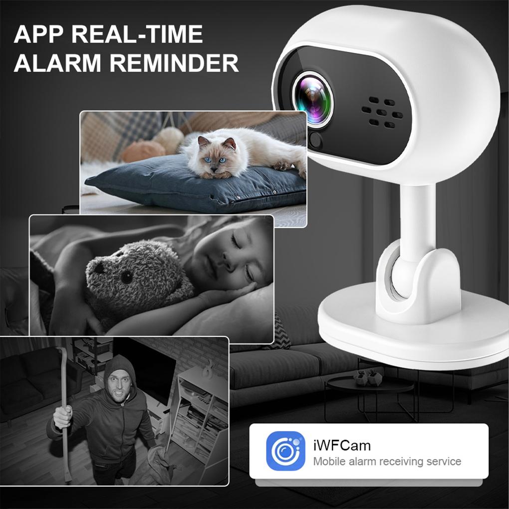 HD Ağ Kamerası, Wifi Hareket Algılama Alarmı, Sesli Etkileşim, Gece Görüşlü Gözetim Kamerası