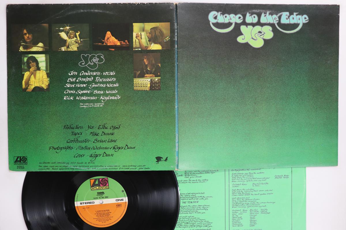 

LP Record YES Close To The Edge K50012 ATLANTIC 1975 UK Rock Used