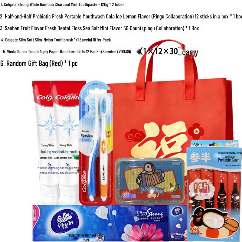 Colgate Charcoal Mint Dual Ice Oral Care Set