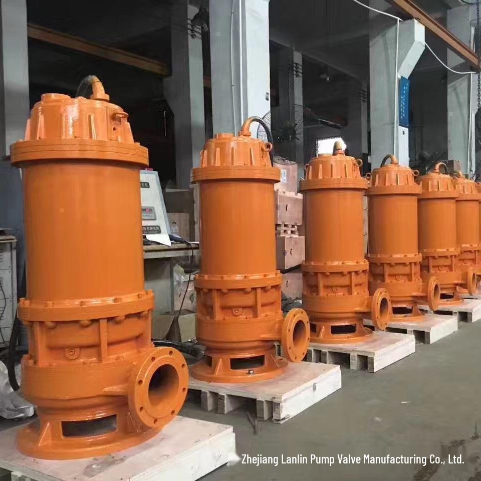 65WQ25-30 Large Flow Submersible Sewage Pump, 65W, National Standard Mud and Fecal Water Pump