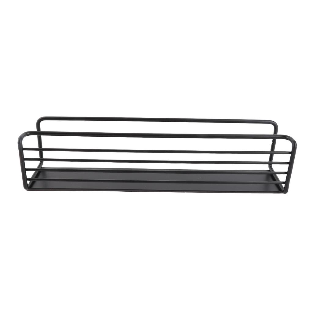 Magnetic Fridge Shelf Space Saving Non Punch Refrigerator Side Seasoning Storage Rack for Home Kitchen