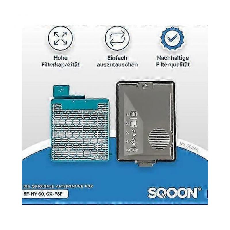 Miele Vacuum Cleaner Filter Replacement Filter Accessory for Miele Boost CX1 Filter Premium Carbon Filter for Your Miele Boost CX1 Filter Carbon Filte
