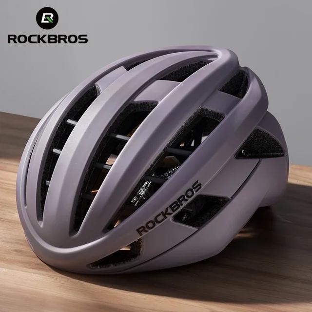Rockbros Ultralight Cycling Helmet Safety Cap Bicycle Helmet For Women Men Racing Bike Equipments Road Mtb Adult Bike Helmets