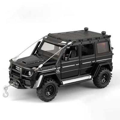 1/32 Benz G550 Adventure 4X4 V8 Modello di Auto in Lega Diecast Veicoli Suono e Luce Collezione Giocattolo per Bambini Regalo di Compleanno per Ragazzo