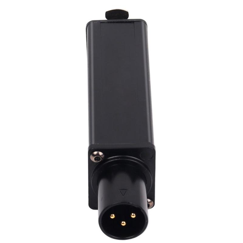 Metal 3Pin Auditory Ground Looping Isolator Hum Eliminate to Reduce Noise in Studio and Live Setting