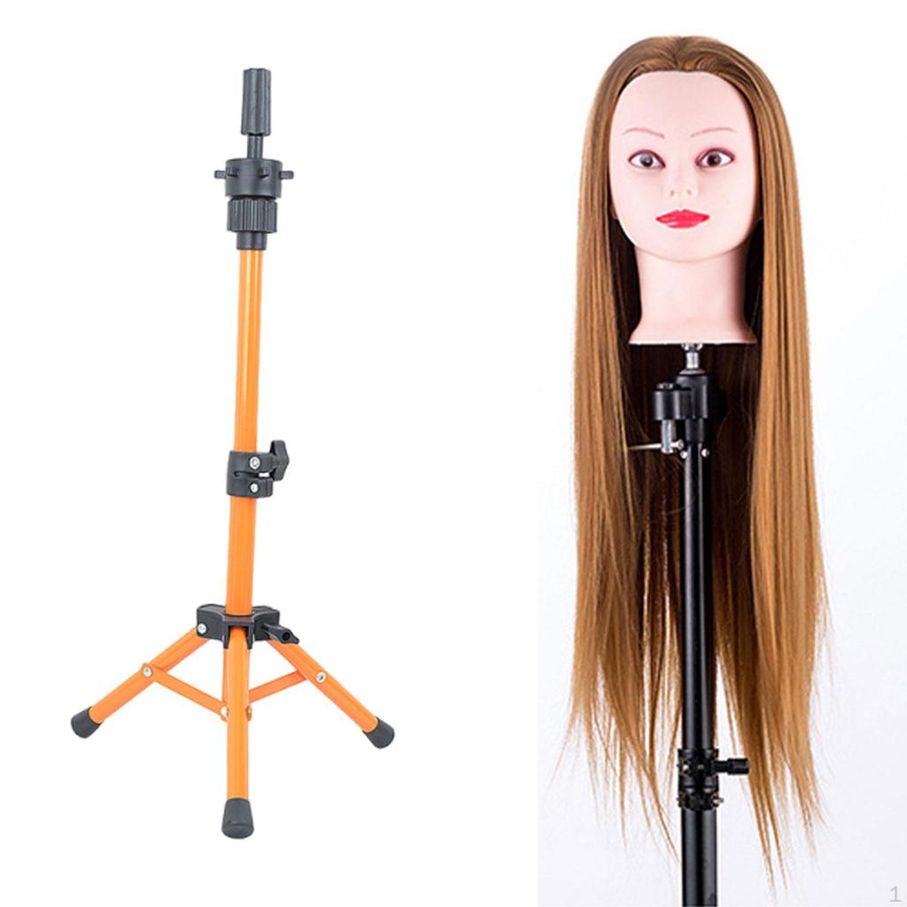 Mannequin Head Stand Adjustable Durability, Sturdy Premium Practical, Professional, Easy to Use Wig