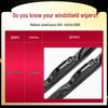 Infiniti QX60 2022 Front & Rear Boneless Wiper Blade Strip