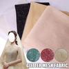 DIY Nähen Mesh Glitzerstoff Weiches Dekorationsmaterial Neuer glänzender Glitzerstoff