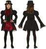 Kostuum Jurk Gothic Halloween 10-12 Jaar