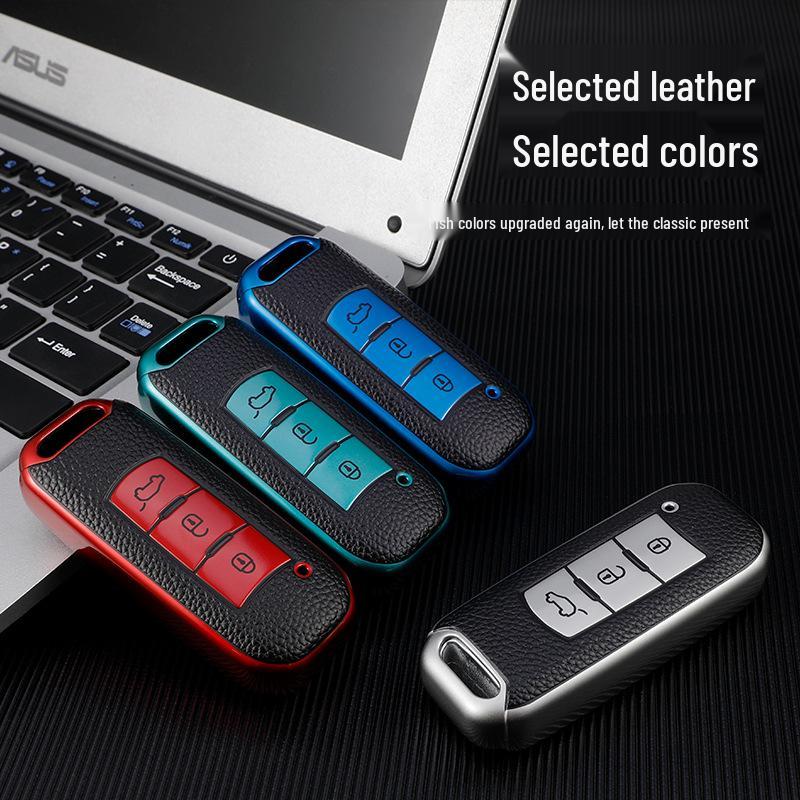 GAC Trumpchi Car Key Cover for GS5, GS3, GA4, GA5, and GA6 New Energy - Full Wrap Shell for Men
