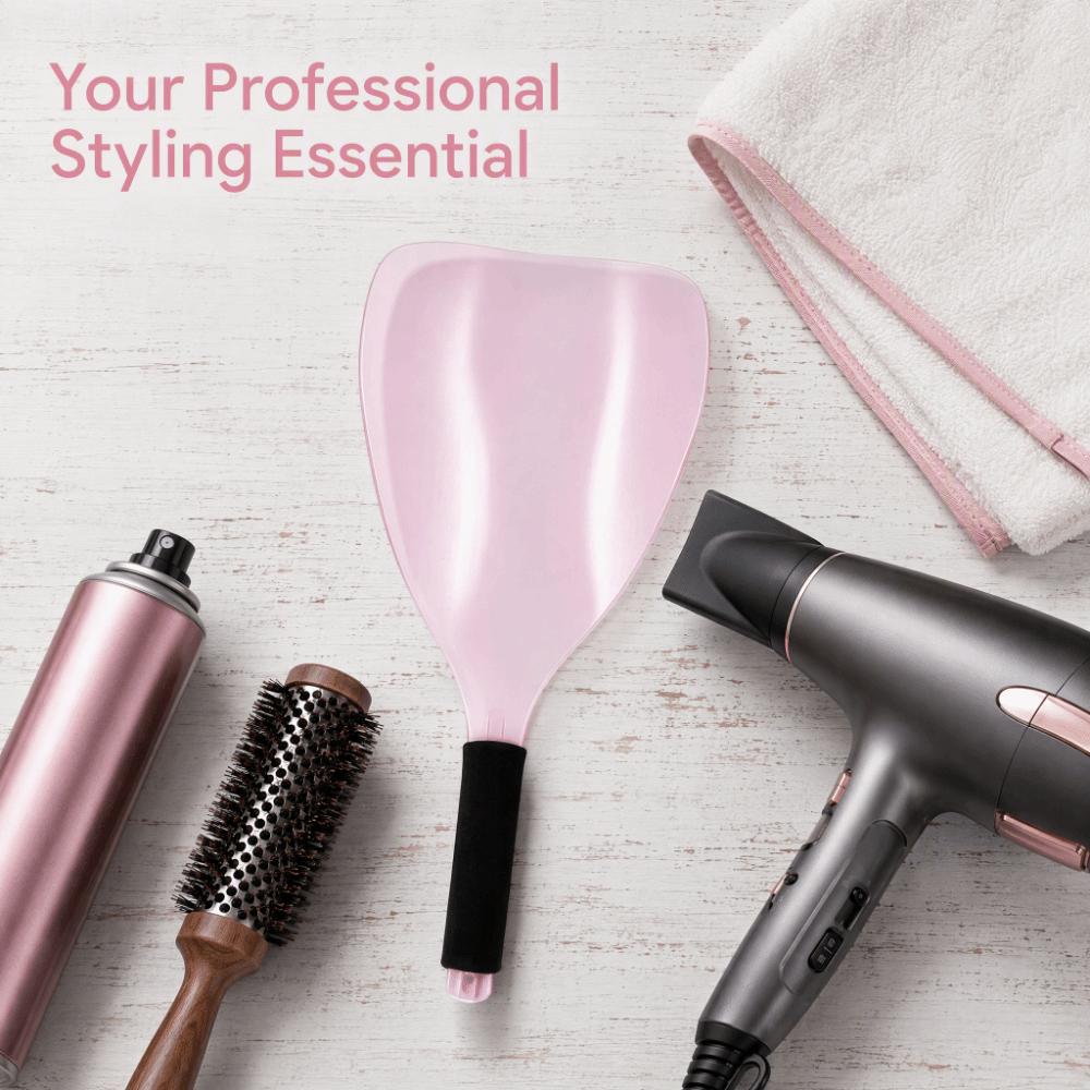 3PCS Handheld Design Hairdressing Face Protector Hair Cutting Face Mask Makeup Application