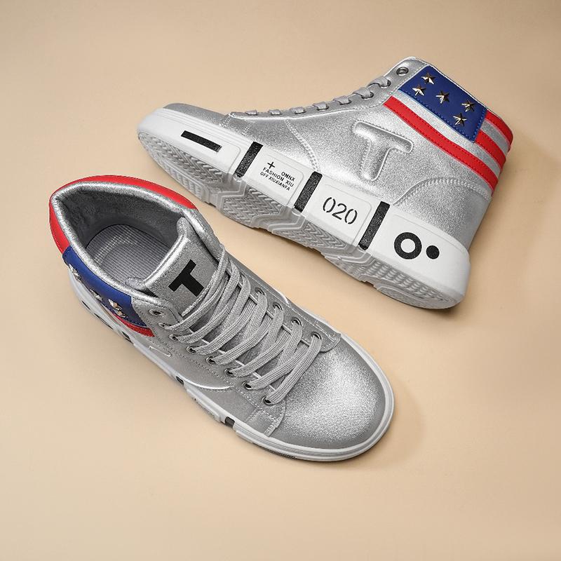 Hot Selling High Top Comforta Sports Shoes Fashiona Versatile Lightweight Wear-resistant Casual Shoes Mens Sizes 39-44