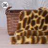 50cm Imitation Hirsch Fleckig Plüschstoff Leopardendruck Muster Kurzer Plüschstoff für Pelzkleidung Handgemachtes DIY-Material