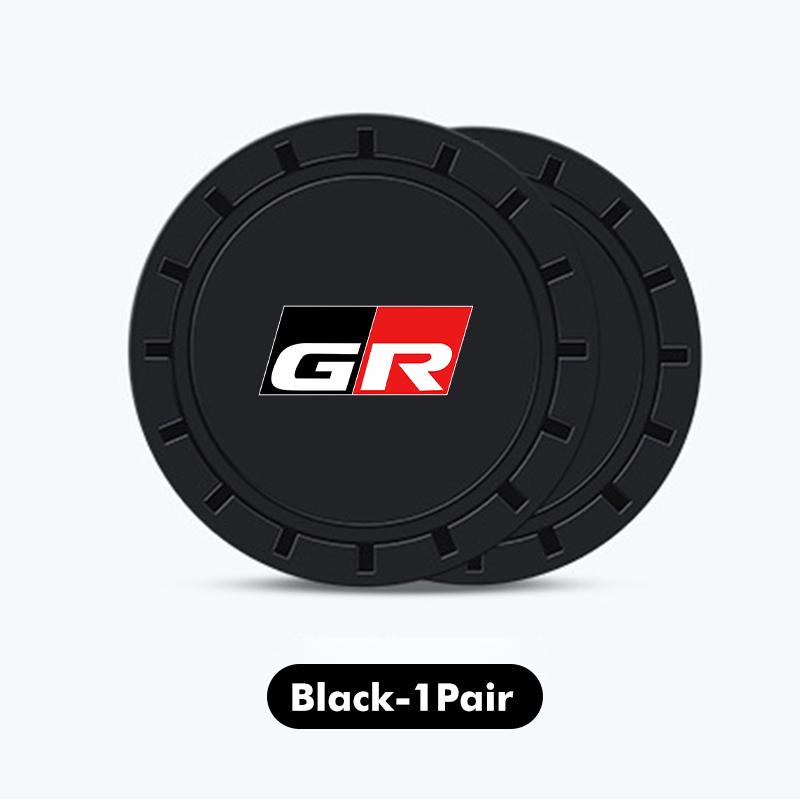 For S2 Car Waterproof Anti Slip Water Cup Mat Auto Interior Accessories chr Corolla Camry rav4 Yaris hilux prius avensis JH2