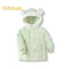Balabala Girls' Cartoon Hooded Down Jacket