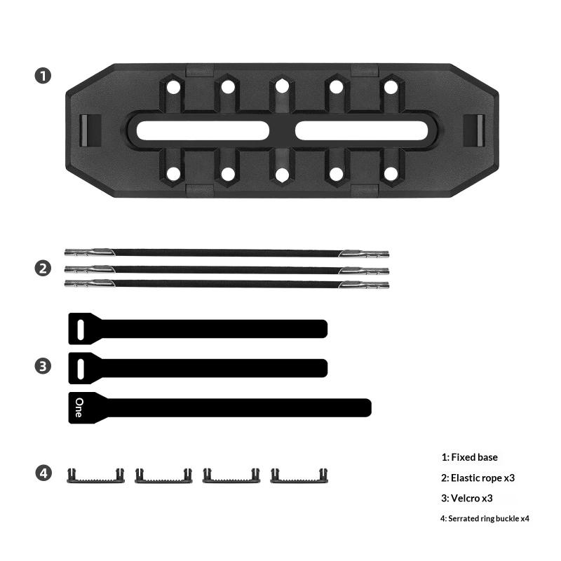 Bicycle Energy Gel Holder Road And Mountain Bike Storage Box Energy Bar Elastic Buckle Cycling Accessories