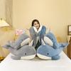 Shark Pillow Whale Pillow Sleeping Doll Soothing Doll Bedroom Super Soft Leg Pillow Birthday Gift for Men and Women
