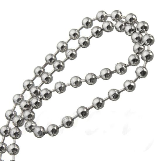 Dental Lab Bib Crocodile Clip Flexible Metal Ball Chain Durable Napkin Holder