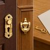 4 Pieces Miniature Letter Box Gold-Tone Dollhouse Door Hardware Set Compact