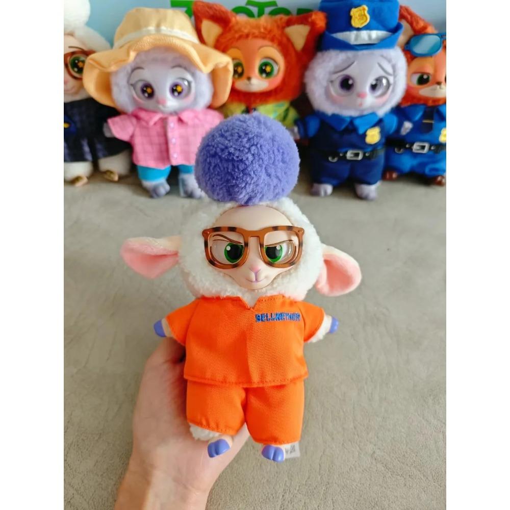 Breloc autentic de pluș MINISO Disney Zootopia 2, breloc de vinil, cutie surpriză, jucărie cadou, fete, animal de colecție, la modă, mister, jucării pentru copii