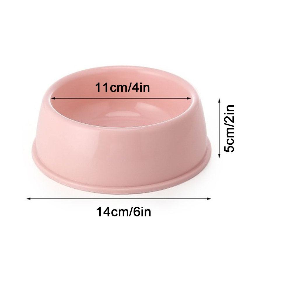 Pet Bowls Dog Cat Plastic Food Feeding Water Dish Bowl Feeder Pet Supplie Accesorios Para Perros
