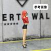 Moreart 164 Miniature Figure & Motorcycle Set MO642051 (Model Girl, Model Diorama, Miniature Car) [Used]
