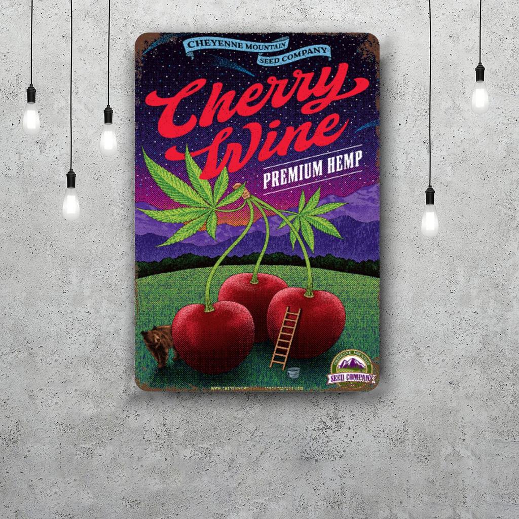 cherry Movie Funny Bar Metal Sign Retro Plaque Vintage Sign Alcohol Drinker Pub Club Man Cave Kitchen Wall Decoration