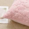 Christmas Tree Pillow Cover Soft Decorative Cushion Cover Fluffy Snowflake Pillowcase for Winter Holiday Decoration