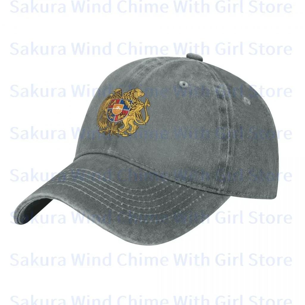Fashion Armenia Coat Of Arms Baseball Cap for Men cotton Hats Adjustable Hat Casual Truck driver Hat