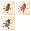Catnip-Filled Cockroach-Shaped Felt Cat Toy: Self-Entertaining, Scratch, Wear, and Bite Resistant