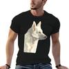 White Shepherd T-Shirt Trend Art Print T-Shirt
