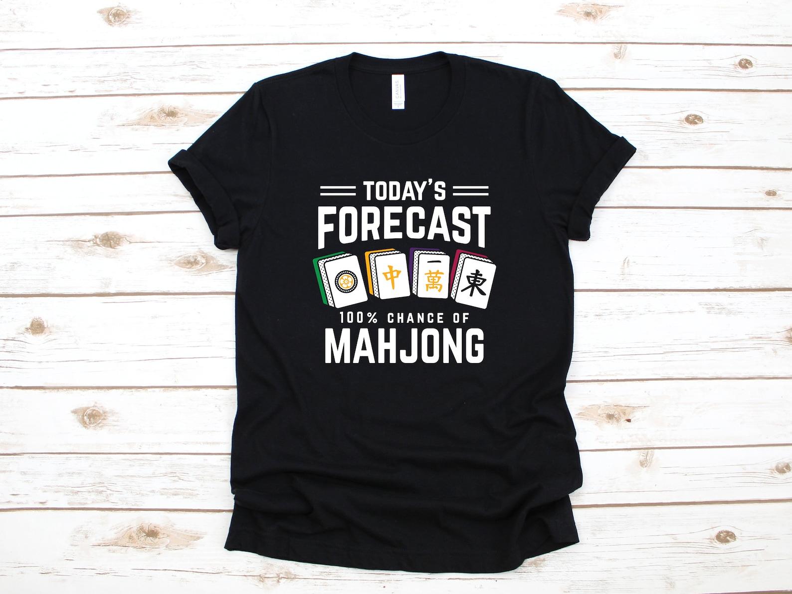 Funny Mahjong T-Shirt, Mahjong Tank Top, T-shirt, T-shirt,T-shirt, Kids Tee Apparel Gift 4XL