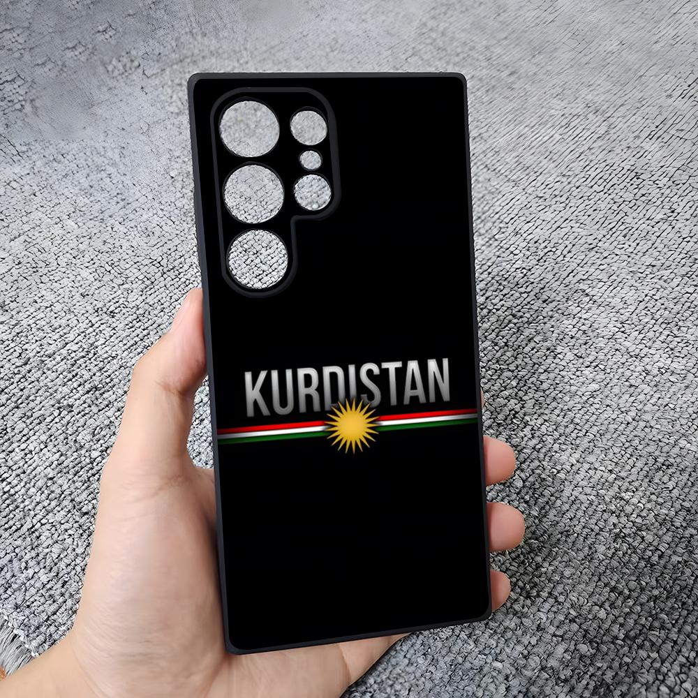 Kurdistan Flag Cool Phone Case For Samsung S26 S25 Plus S20 S20 Plus S22 Ultra S23 FE S21 Plus S21 Ultra Soft Cover