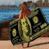 US Dollar Microfiber Beach Towel Absorbent Quick Dry Soft Yoga Swimming Resort Mountain Climbing Towel