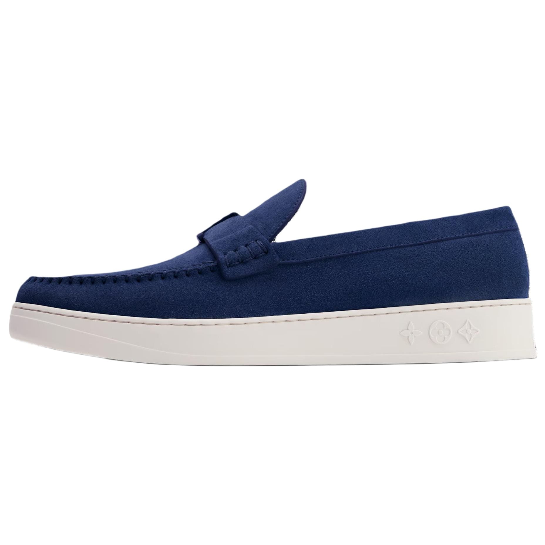 LOUIS VUITTON Resort Loafers Men`s Marine